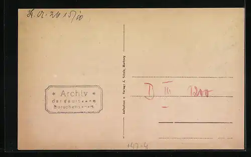 AK Marburg, Germanen-Haus, Verbindungshaus