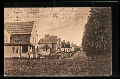 AK Kleinen, Einfamilienhäuser in der Waldstrasse