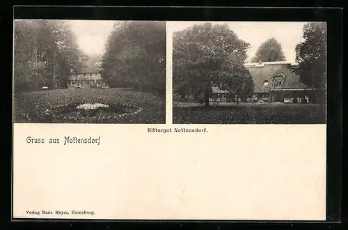 AK Nottensdorf, Rittergur Nottensdorf