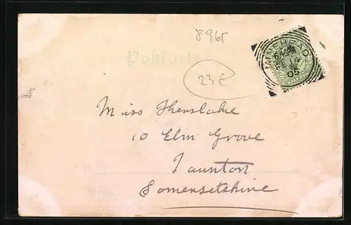 Lithographie Wertach, Ortsansicht aus der Vogelschau