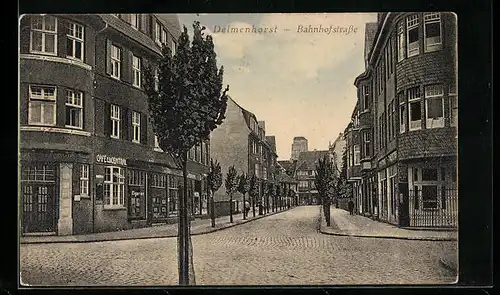 AK Delmenhorst i. O., Bahnhofstrasse