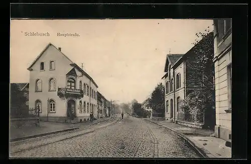 AK Schlebusch, Partie aus der Hauptstrasse