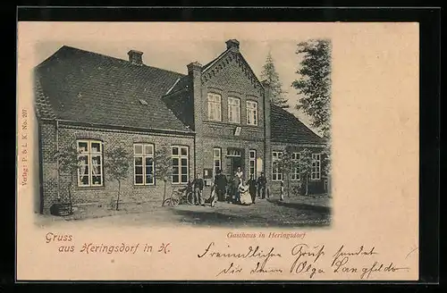 AK Heringsdorf / Holstein, Gasthaus