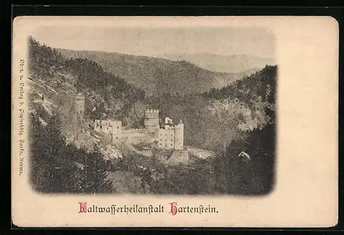 AK Hartenstein, Blick auf Kaltwasserheilanstalt