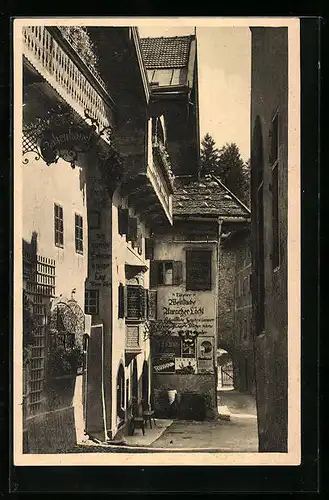 AK Kufstein, Römerhofgasse mit Weinstube Auracher Löchl