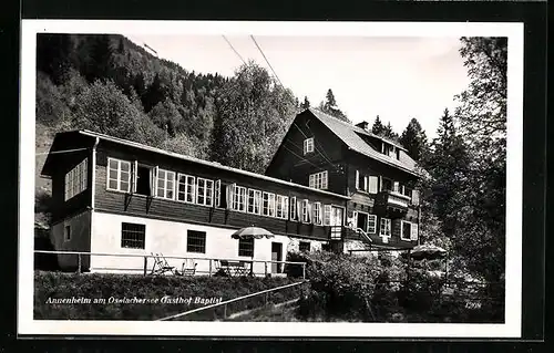 AK Annenheim am Ossiachersee, Blick auf Gasthof Baptist