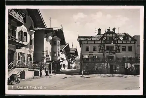 AK St. Johann, Hotel Bären am Markt