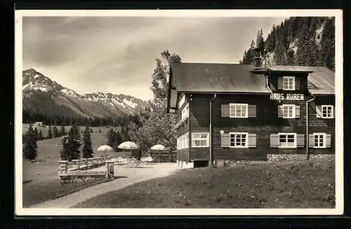 AK Hirschegg-Wäldele /Kleinwalsertal, Berggasthof Haus Küren