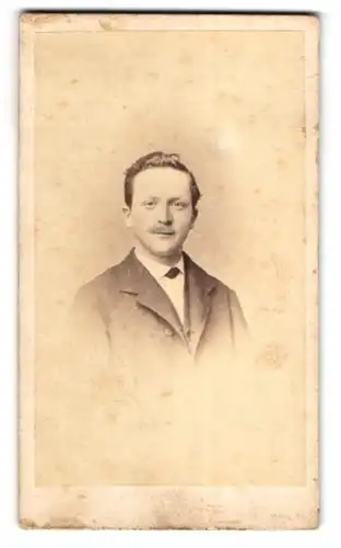 Fotografie L. Herzog, Bremen, Portrait Herr Otto Haarmann, 1867