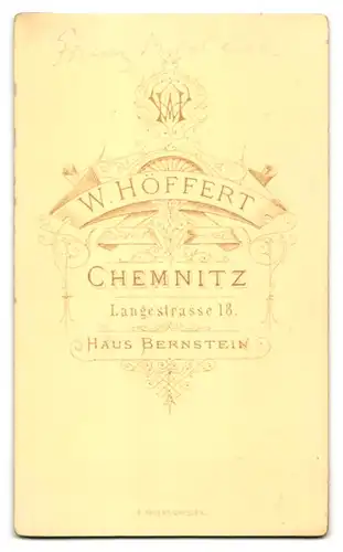 Fotografie W. Höffert, Chemnitz, Herr Franz Kircheisen