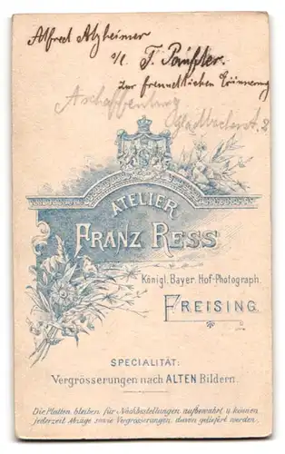 Fotografie Franz Ress, Freising, Herr Alfred Alzheimer