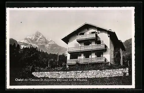 AK Vérossaz sur St. Maurice, Chalet de l`Oevre St. Augustin