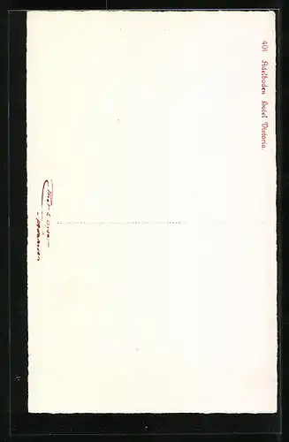 AK Adelboden, Hotel Victoria im Schnee