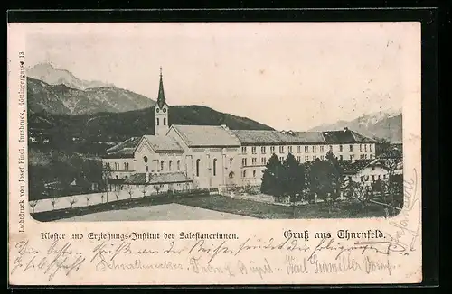 AK Thurnfeld, Kloster und Erziehungsinstitut der Salesianerinnen