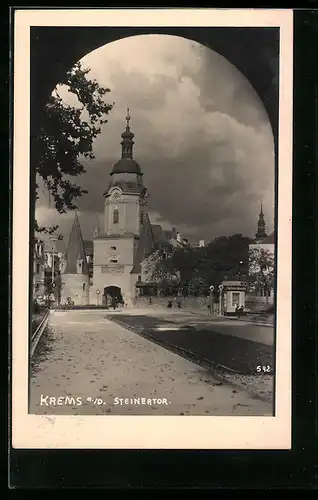 AK Krems a. D., Blick zum Steinertor