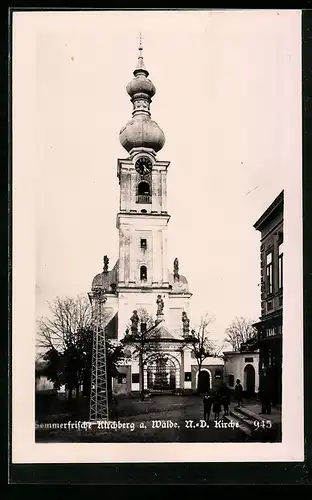 AK Kirchberg am Walde, N.-D. Kirche