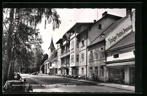 AK Pernitz /N.-Oe., Hotel Singer