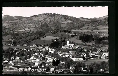 AK Kirchberg a. d. Pielach /N.-Oe., Teilansicht mit Kirche