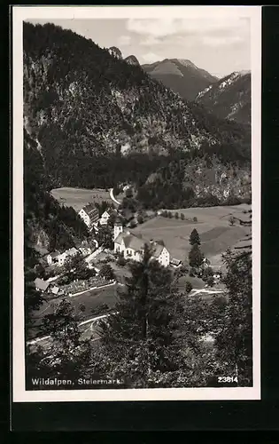 AK Wildalpen /Steiermark, Blick auf den Ort