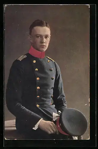 AK Heerführer, Leutnant von der Linde in seiner Uniform