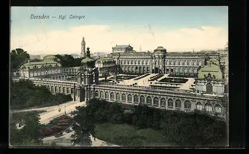 AK Dresden, Königlicher Zwinger