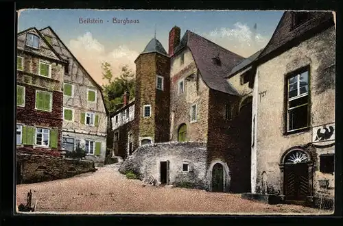 AK Beilstein, Blick auf das Burghaus