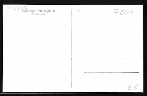 AK Altheim /Alb, Chrischona-Freizeitheim