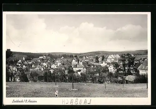 AK Laubach /O.-Hessen, Teilansicht