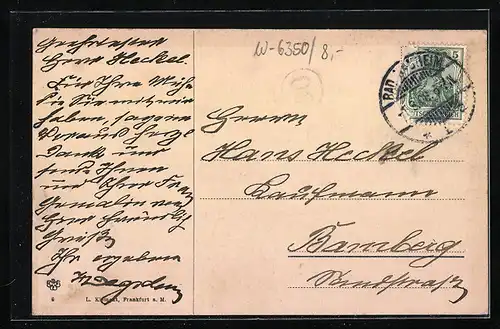 AK Bad Nauheim, Teilansicht v. d. Gradierbauten, Kirche und Johannisberg