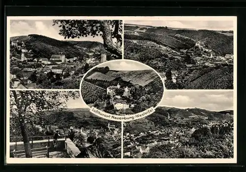 AK Neuerburg-Westeifel, Teilansicht, Panorama, Ortspartie