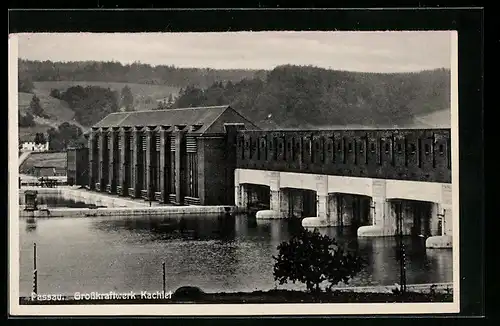 AK Passau, Grosskraftwerk Kachlet am Wasser