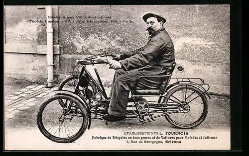 AK Orléans, Etablissements L. Tournois, Rollstuhl