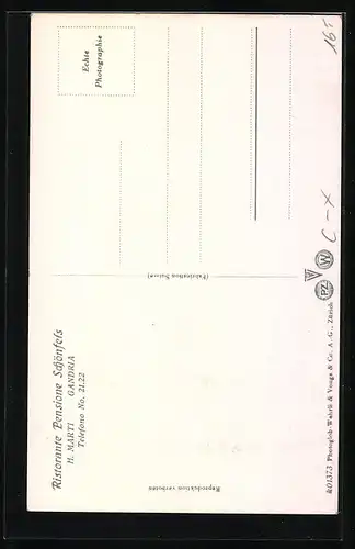 AK Lugano, Ristorante Pensione Schönfels, Gandria