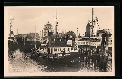 AK Cuxhaven, an der Alten Liebe