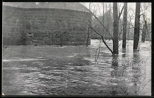 AK Nürnberg, Kasemattentor, Hochwasser-Katastrophe 5. Feb. 1909