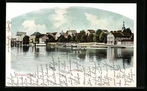 AK Schweinfurt, Mainpartie mit Booten