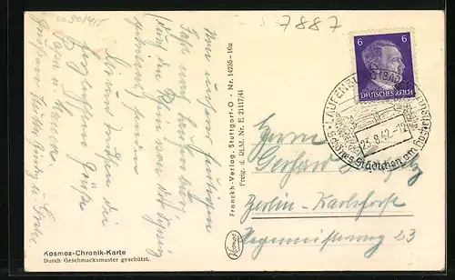 AK Laufenburg a. Rh., Ortsansicht mit Gewässer