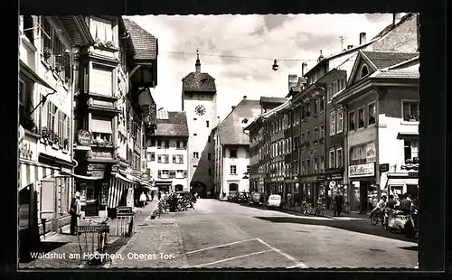 AK Waldshut am Hochrhein, Oberes Tor, Strassenpartie