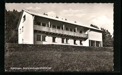 AK Stühlingen, Grenzlandjugendherberge im Sommer