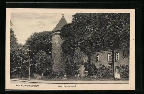 AK Recklinghausen, Turm am Herzogswall