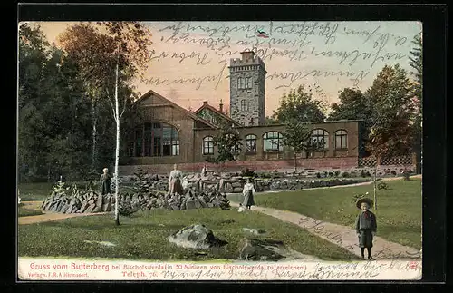 AK Bischofswerda, Gasthaus Butterberg