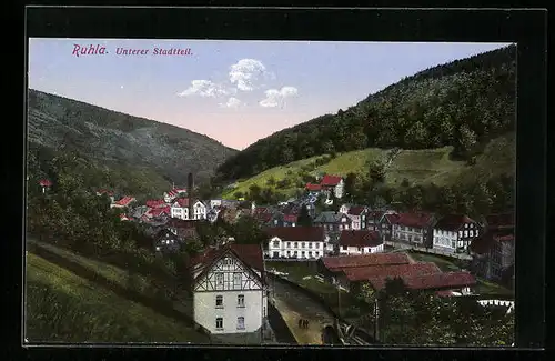 AK Ruhla, Unterer Stadtteil