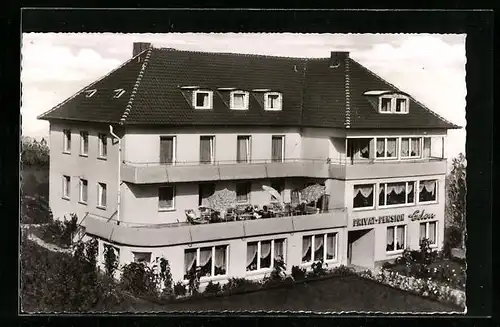 AK Bad Meinberg, Privat-Pension Eden von Liese-Lotte Albertin, Mittelstrasse 77