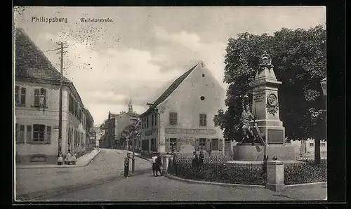 AK Philippsburg, Partie in der Weissetorstrasse