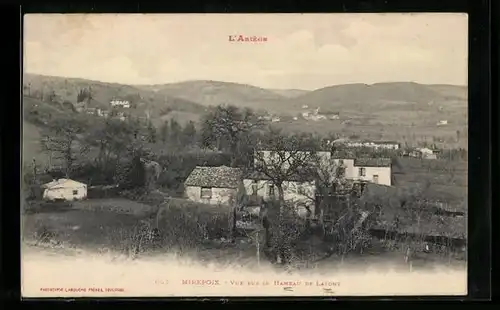 AK Mirepoix, Vue sur le Hameau de Lafont
