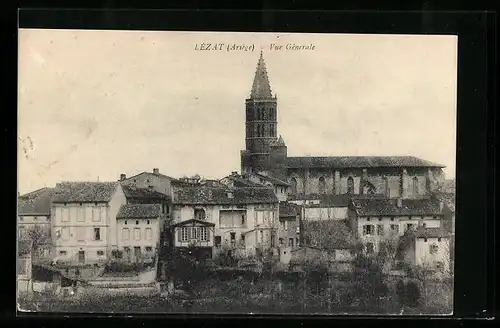 AK Lézat, Vue Génerale