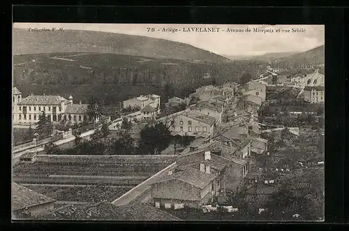 AK Lavelanet, Avenue de Mirepoix et rue Sébilé