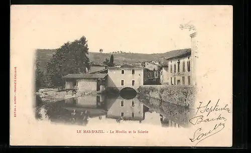 AK Le Mas-d`Azil, Le Moulin et la Scierie