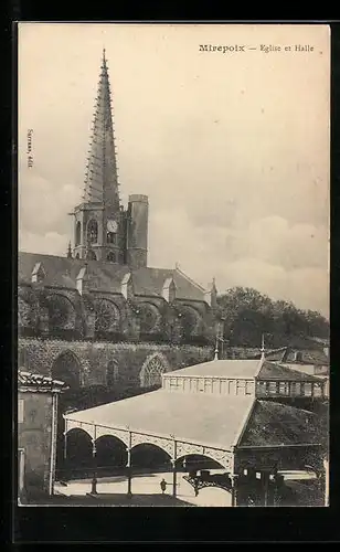 AK Mirepoix, Eglise et Halle