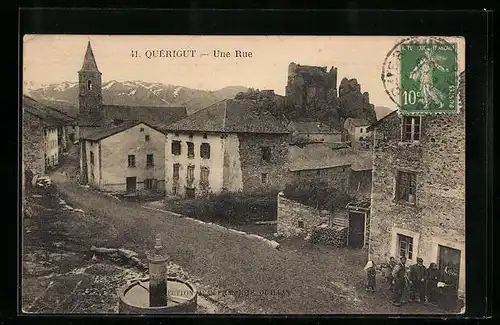 AK Quérigut, Une Rue